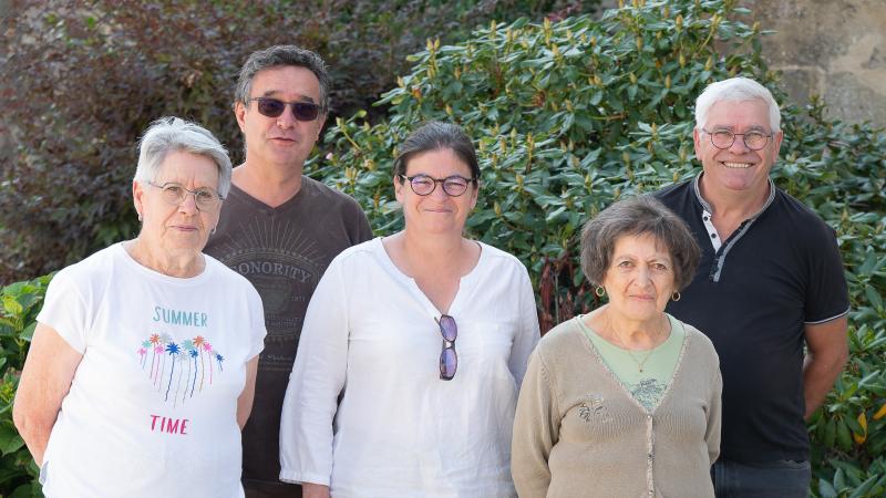 Anciens membres du club des ainés et élus
