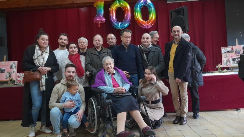 Anniversaire Madame Jeanne ROBIN