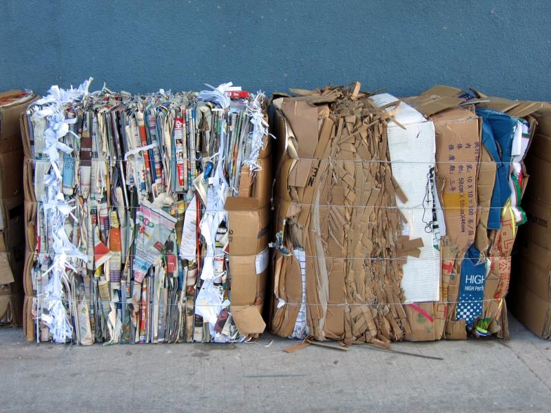 Collecte de papier