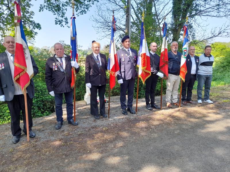 Photo des portes-drapeaux