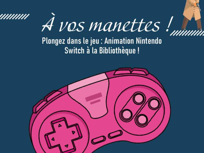 Retour sur l'animation "A vos manettes" ! Bibliothèque de Cezais