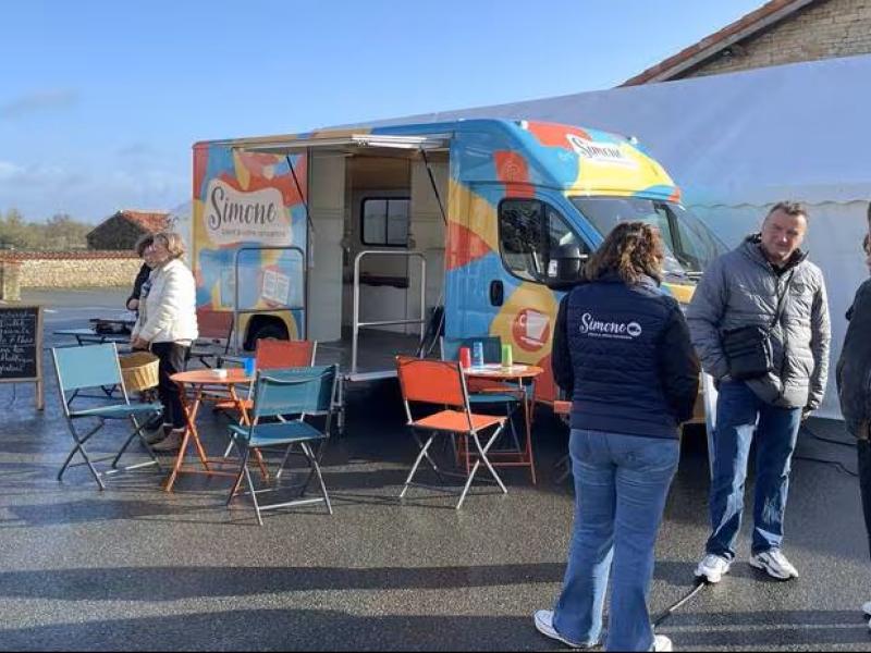 Simone au marché dimanche 1er février