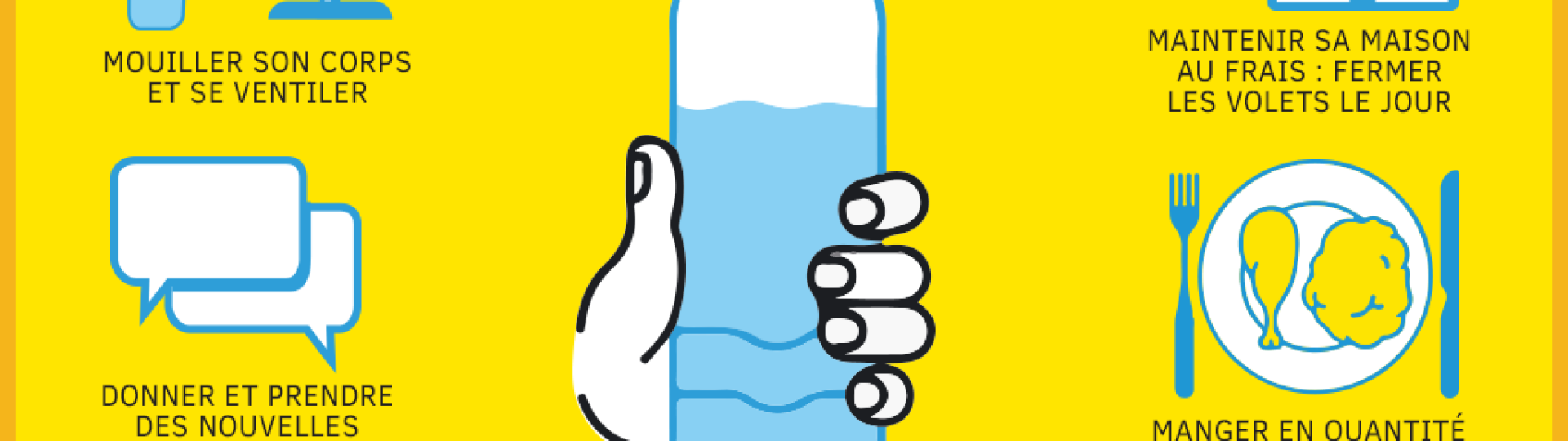 Canicule : mise en vigilance de niveau orange