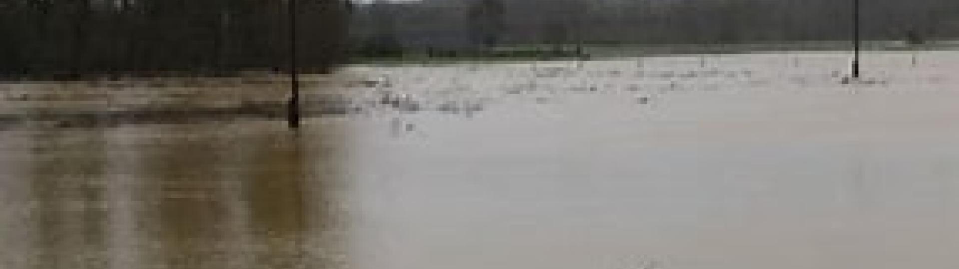Mise en vigilance à la crue de la rivière de la Vendée de NIVEAU JAUNE